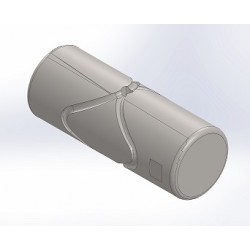 Main ram spring lever connecting pivot pin